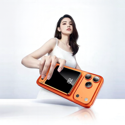 Power Bank MagSafe super sottile 3 in 1 | Ricarica rapida 20W PD + Wireless 15W | 5000mAh ultraleggero in alluminio con supporto – F15-5K