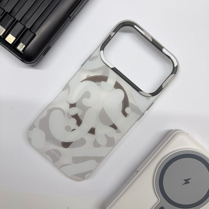 Cover per iPhone con stile mimetico, compatibile con MagSafe - 6042