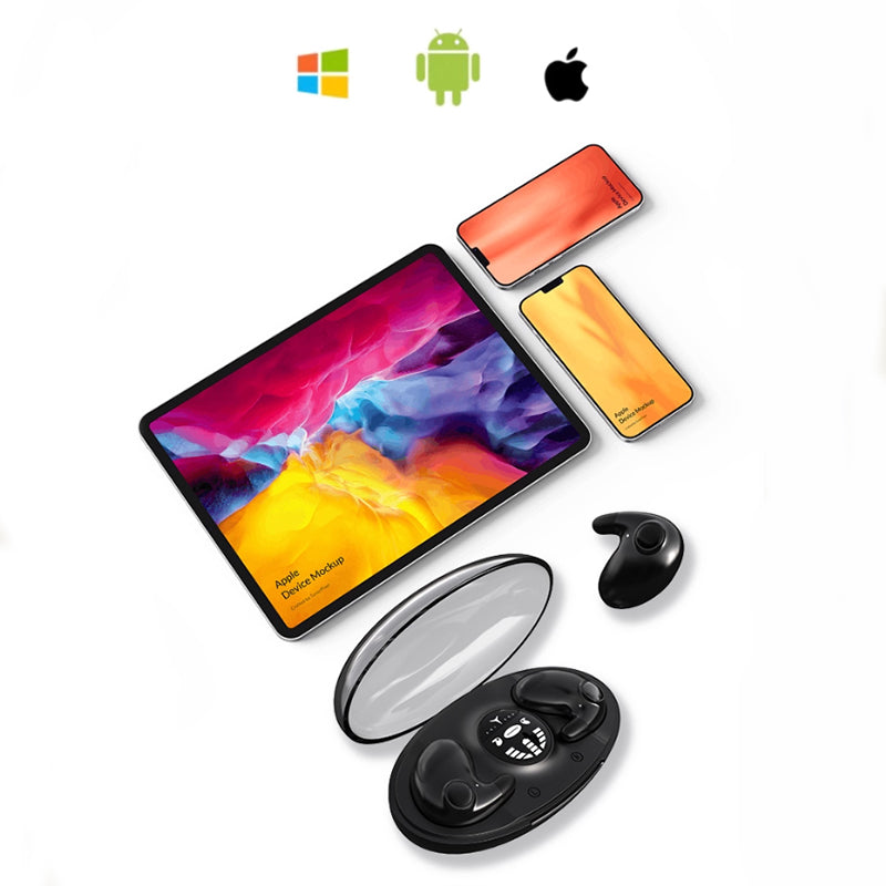 Auricolari a Conduzione Ossea Wireless – Senza Inserimento, Ultra Comodi per Sport & Sonno! - MD538