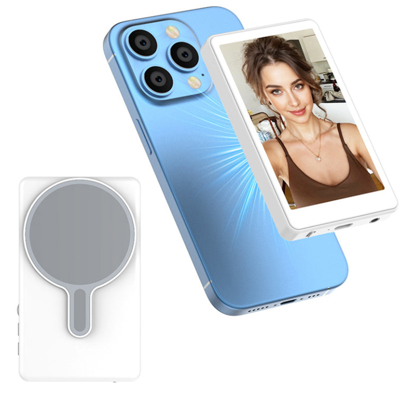 Dispositivo di Mirroring Wireless 6-in-1 – Schermo Magnetico, Monitor Posteriore, Selfie Bluetooth X40 Gen 2
