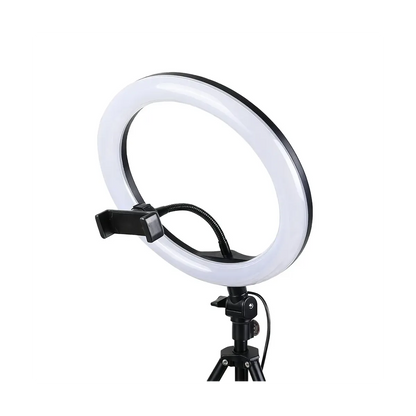 Ring Light RGB da 12 pollici con 15 modalità di illuminazione | rotazione a 360° – Luce Professionale per Video & Selfie - MU-60453