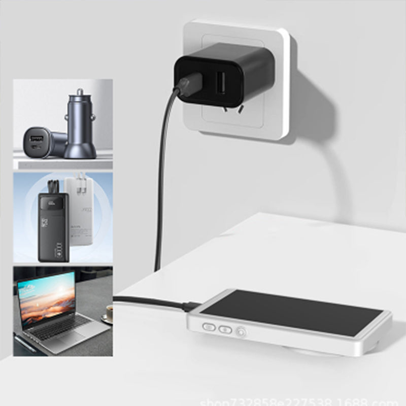 Dispositivo di Mirroring Wireless 6-in-1 – Schermo Magnetico, Monitor Posteriore, Selfie Bluetooth