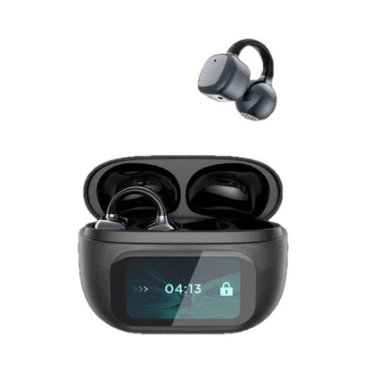 Auricolari HYUNDAI HY-C02 con Traduzione AI | Clip ad Orecchio, Schermo a Colori & Tecnologia a Conduzione Ossea G08
