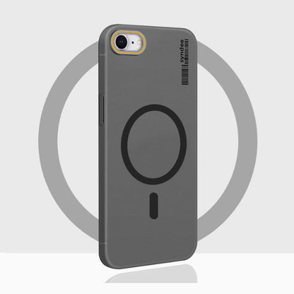 Cover per iPhone Super Sottile in PC Trasparente Effetto Fumé Opaca – Soft Touch, Anti-Impronte, Compatibile MagSafe, Solo 22g – Mod. 6046
