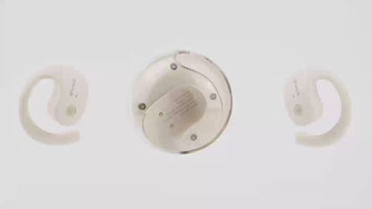 Auricolari Bluetooth | con versione  AI Multilingue, Design Sferico, Gancio Anticaduta, Audio Hi‑Fi, Portata 10 m, Riduzione Rumore – Ideali per Sport, Viaggi, Lavoro e Uso Quotidiano