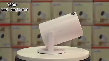 HY200/HY300 Mini | Proiettore portatile 1080P | Mirroring wireless | Cinema domestico compatto | Design a cannone Y200 - HY300MN