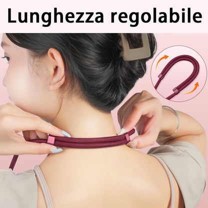 Cordino Universale Regolabile per Smartphone – Tracolla Antismarrimento con Piastra in Acciaio Inox - CD01